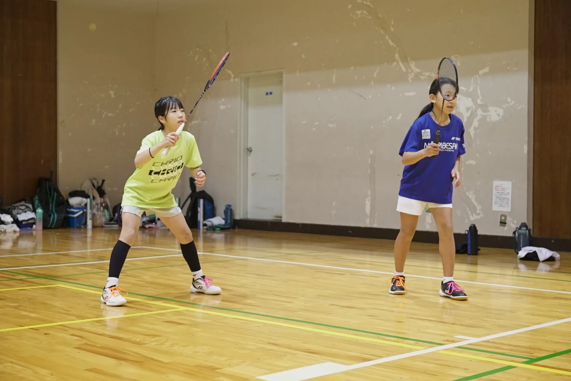 塩尻市で小学生・中学生・高校生合同で練習試合を行いました