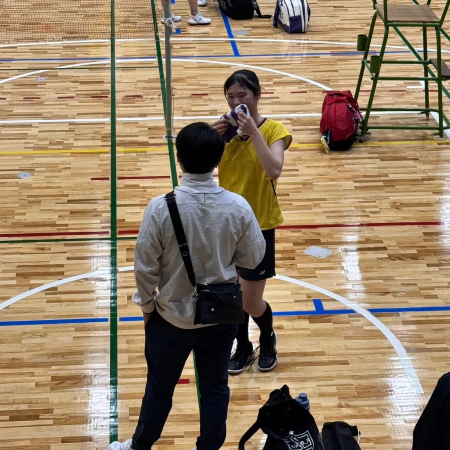 長野県中学生バドミントン春季選手権大会🏸