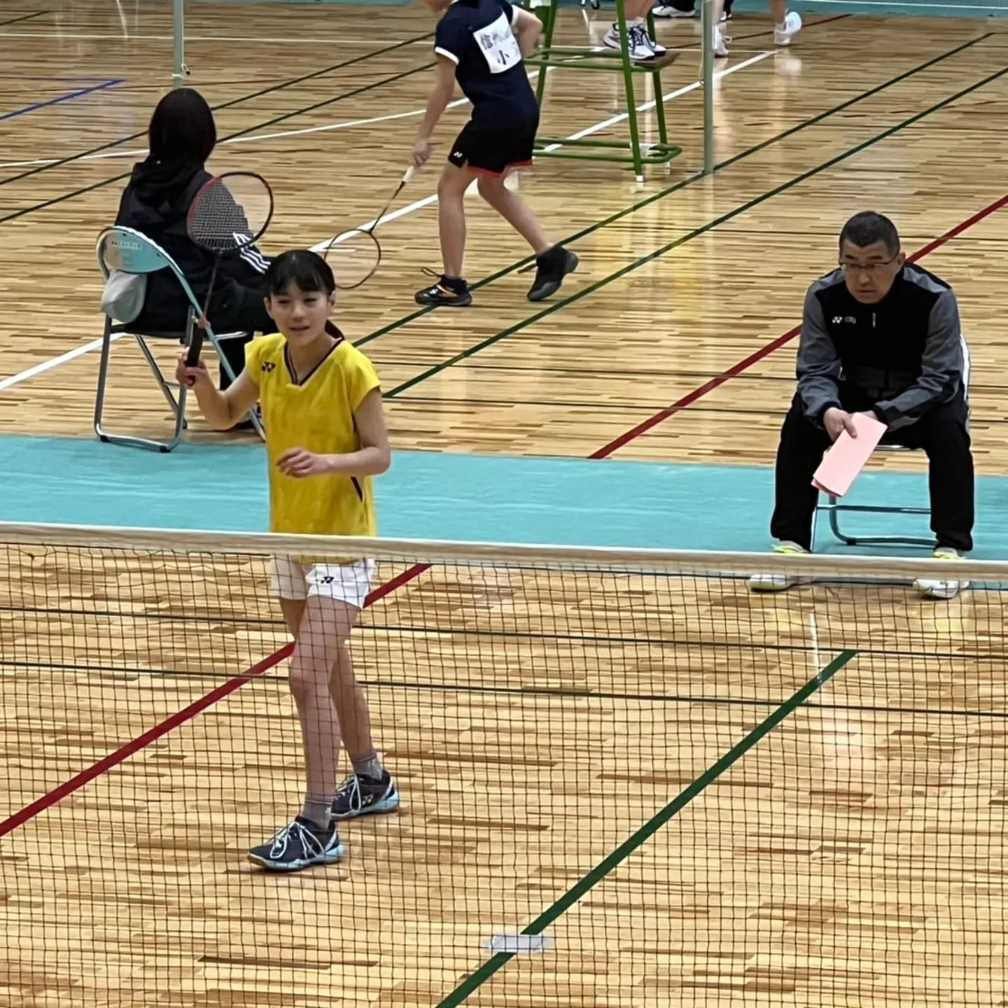 長野県中学生バドミントン春季選手権大会🏸
