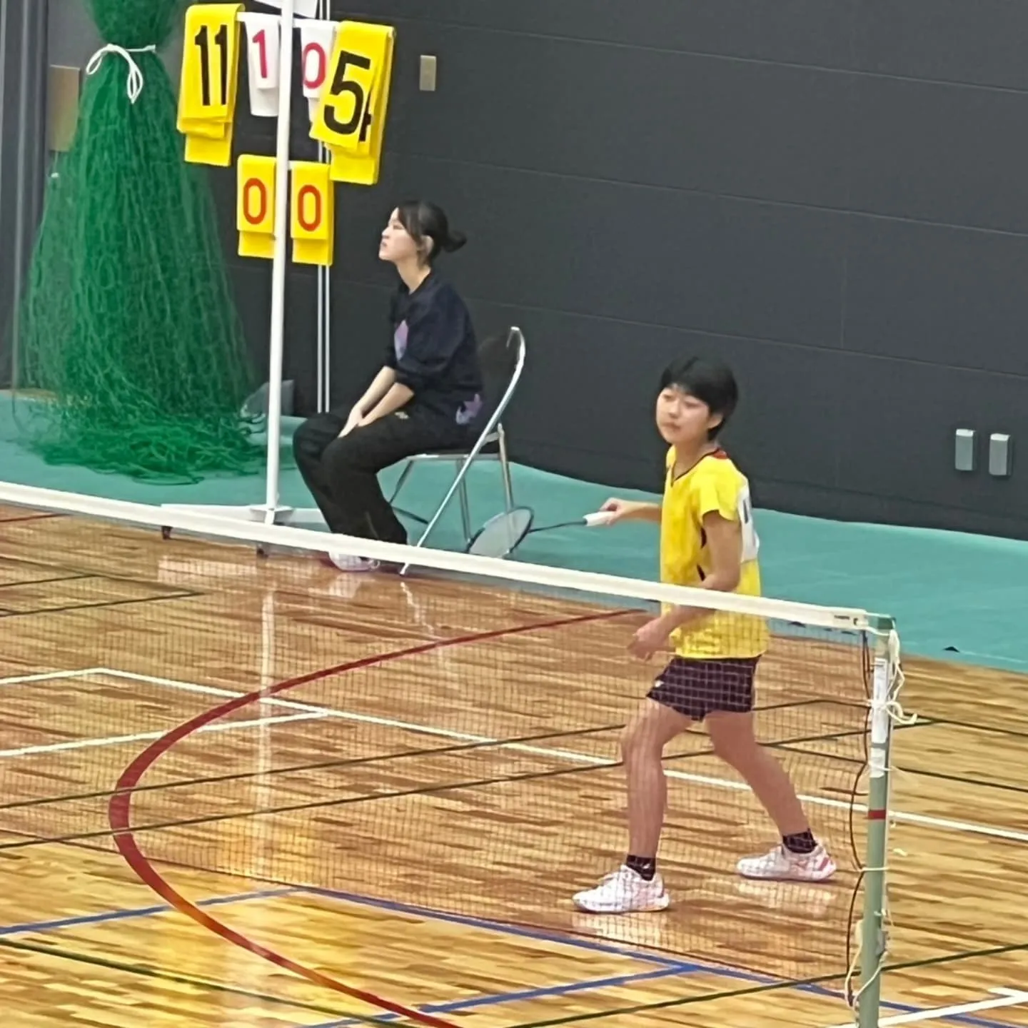 長野県中学生バドミントン春季選手権大会🏸