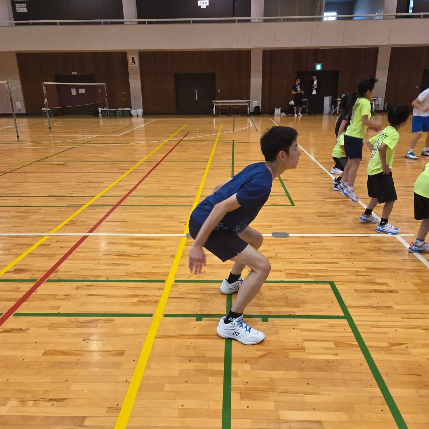 BCFさんによる体力測定のフィードバックを行っていただきまし...