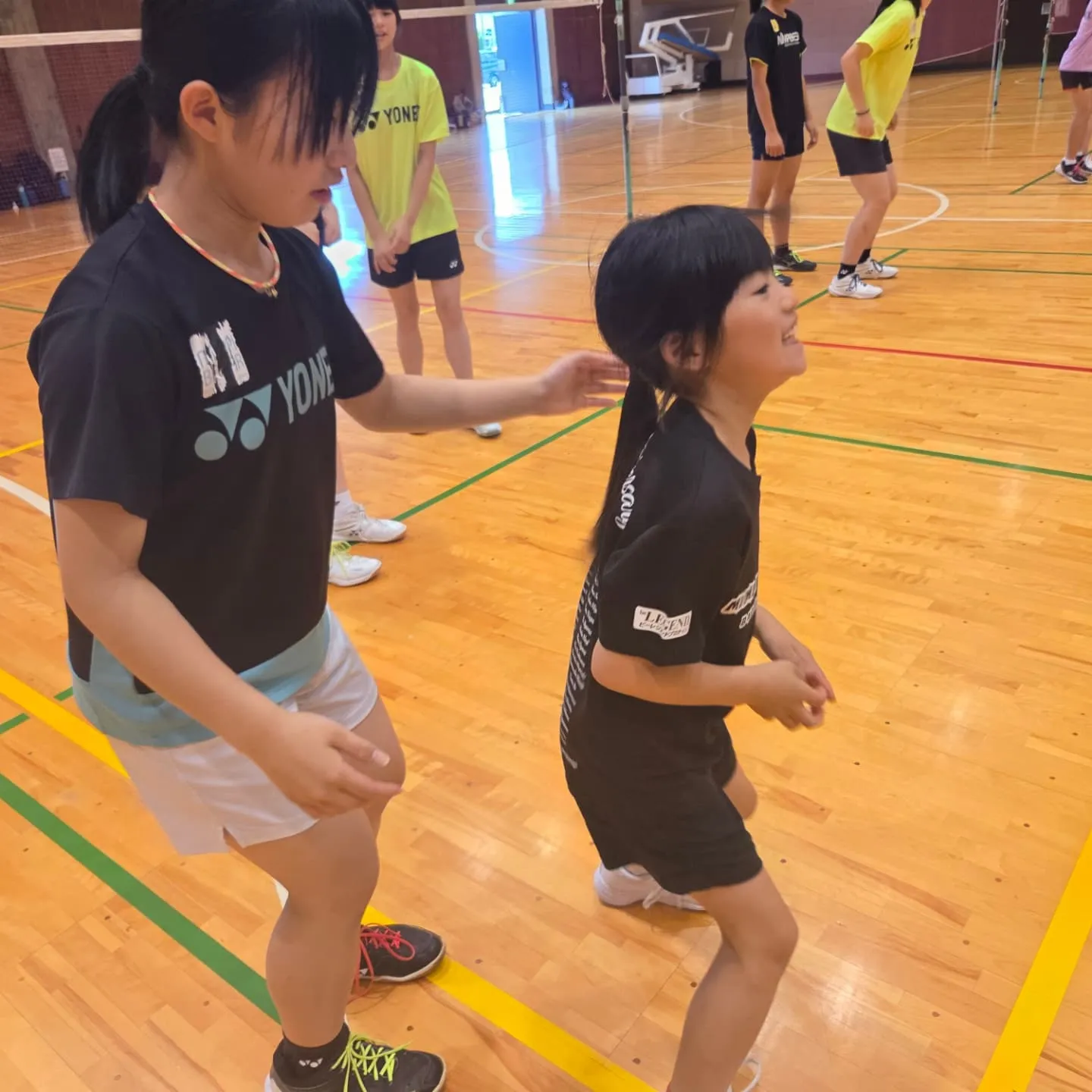 BCFさんによる体力測定のフィードバックを行っていただきまし...